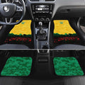 Personalized Australian Jackaroos ANZAC Car Mats Poppy Field Soldiers Silhouette Sunset Commemorative Design