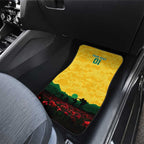 Personalized Australian Jackaroos ANZAC Car Mats Poppy Field Soldiers Silhouette Sunset Commemorative Design