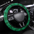 Australian Jackaroos ANZAC Steering Wheel Cover Poppy Field Soldiers Silhouette Sunset Commemorative Design