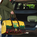Personalized Australian Jackaroos ANZAC Travel Bag Poppy Field Soldiers Silhouette Sunset Commemorative Design
