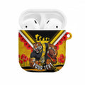 Personalised Richmond Tiger ANZAC AirPods Case Military Remembrance Australian Football Mascot Camouflage