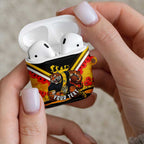 Personalised Richmond Tiger ANZAC AirPods Case Military Remembrance Australian Football Mascot Camouflage