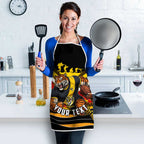 Personalised Richmond Tiger ANZAC Apron Military Remembrance Australian Football Mascot Camouflage