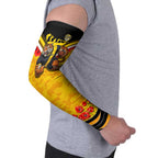 Personalised Richmond Tiger ANZAC Arm Sleeves Military Remembrance Australian Football Mascot Camouflage