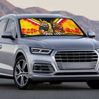Personalised Richmond Tiger ANZAC Auto Sun Shade Military Remembrance Australian Football Mascot Camouflage