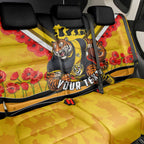 Personalised Richmond Tiger ANZAC Back Car Seat Cover Military Remembrance Australian Football Mascot Camouflage