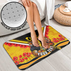 Personalised Richmond Tiger ANZAC Bathroom Set Military Remembrance Australian Football Mascot Camouflage