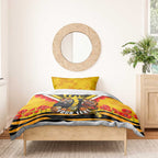 Personalised Richmond Tiger ANZAC Bedding Set Military Remembrance Australian Football Mascot Camouflage