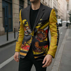 Personalised Richmond Tiger ANZAC Blazer Military Remembrance Australian Football Mascot Camouflage