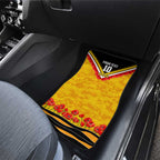 Personalised Richmond Tiger ANZAC Car Mats Military Remembrance Australian Football Mascot Camouflage