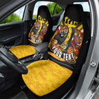 Personalised Richmond Tiger ANZAC Car Seat Cover Military Remembrance Australian Football Mascot Camouflage