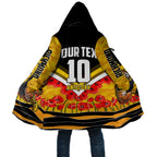 Personalised Richmond Tiger ANZAC Cloak Military Remembrance Australian Football Mascot Camouflage