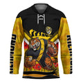 Personalised Richmond Tiger ANZAC Hockey Jersey Military Remembrance Australian Football Mascot Camouflage