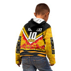 Personalised Richmond Tiger ANZAC Kid Hoodie Military Remembrance Australian Football Mascot Camouflage
