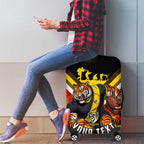 Personalised Richmond Tiger ANZAC Luggage Cover Military Remembrance Australian Football Mascot Camouflage