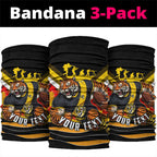 Personalised Richmond Tiger ANZAC Neck Gaiter Military Remembrance Australian Football Mascot Camouflage