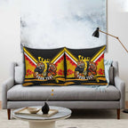 Personalised Richmond Tiger ANZAC Pillow Cover Military Remembrance Australian Football Mascot Camouflage