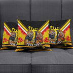 Personalised Richmond Tiger ANZAC Pillow Cover Military Remembrance Australian Football Mascot Camouflage