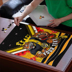 Personalised Richmond Tiger ANZAC Puzzle Military Remembrance Australian Football Mascot Camouflage