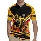 Personalised Richmond Tiger ANZAC Rugby Jersey Military Remembrance Australian Football Mascot Camouflage