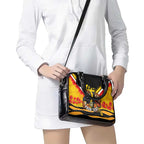 Personalised Richmond Tiger ANZAC Shoulder Handbag Military Remembrance Australian Football Mascot Camouflage