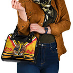 Personalised Richmond Tiger ANZAC Shoulder Handbag Military Remembrance Australian Football Mascot Camouflage