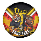 Personalised Richmond Tiger ANZAC Spare Tire Cover Military Remembrance Australian Football Mascot Camouflage