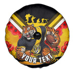 Personalised Richmond Tiger ANZAC Spare Tire Cover Military Remembrance Australian Football Mascot Camouflage