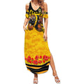 Personalised Richmond Tiger ANZAC Summer Maxi Dress Military Remembrance Australian Football Mascot Camouflage