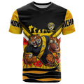 Personalised Richmond Tiger ANZAC T Shirt Military Remembrance Australian Football Mascot Camouflage