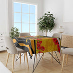 Personalised Richmond Tiger ANZAC Tablecloth Military Remembrance Australian Football Mascot Camouflage
