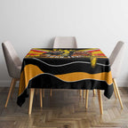 Personalised Richmond Tiger ANZAC Tablecloth Military Remembrance Australian Football Mascot Camouflage