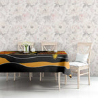 Personalised Richmond Tiger ANZAC Tablecloth Military Remembrance Australian Football Mascot Camouflage