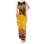 Personalised Richmond Tiger ANZAC Tank Maxi Dress Military Remembrance Australian Football Mascot Camouflage