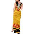 Personalised Richmond Tiger ANZAC Tank Maxi Dress Military Remembrance Australian Football Mascot Camouflage