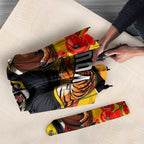 Personalised Richmond Tiger ANZAC Umbrella Military Remembrance Australian Football Mascot Camouflage