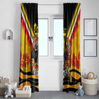 Personalised Richmond Tiger ANZAC Window Curtain Military Remembrance Australian Football Mascot Camouflage