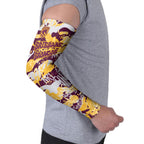 Brisbane Broncos Rugby Arm Sleeves Graffiti Typography Urban Camo Abstract Street Style