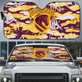 Brisbane Broncos Rugby Auto Sun Shade Graffiti Typography Urban Camo Abstract Street Style