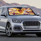 Brisbane Broncos Rugby Auto Sun Shade Graffiti Typography Urban Camo Abstract Street Style