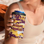 Brisbane Broncos Rugby 4 in 1 Can Cooler Tumbler Graffiti Typography Urban Camo Abstract Street Style