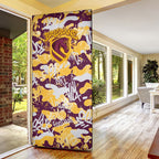 Brisbane Broncos Rugby Door Cover Graffiti Typography Urban Camo Abstract Street Style