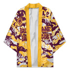 Brisbane Broncos Rugby Kimono Graffiti Typography Urban Camo Abstract Street Style
