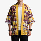 Brisbane Broncos Rugby Kimono Graffiti Typography Urban Camo Abstract Street Style