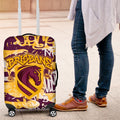 Brisbane Broncos Rugby Luggage Cover Graffiti Typography Urban Camo Abstract Street Style
