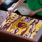 Brisbane Broncos Rugby Puzzle Graffiti Typography Urban Camo Abstract Street Style