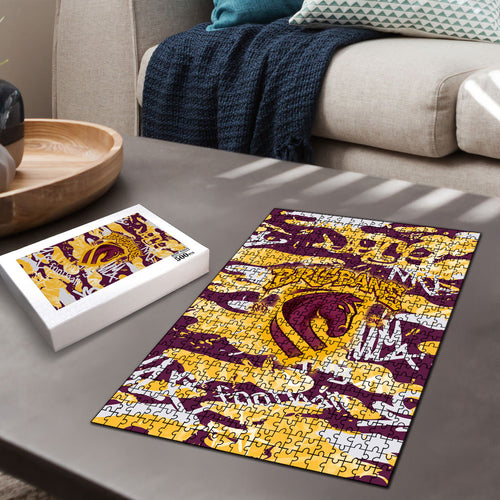 Brisbane Broncos Rugby Puzzle Graffiti Typography Urban Camo Abstract Street Style