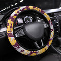 Brisbane Broncos Rugby Steering Wheel Cover Graffiti Typography Urban Camo Abstract Street Style