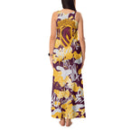 Brisbane Broncos Rugby Tank Maxi Dress Graffiti Typography Urban Camo Abstract Street Style