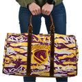 Brisbane Broncos Rugby Travel Bag Graffiti Typography Urban Camo Abstract Street Style